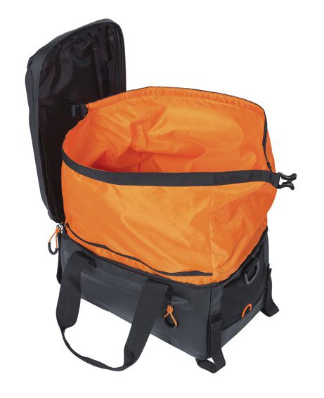 Miles Tarpaulin Gepäckträgertasche 7L / schwarz/orange