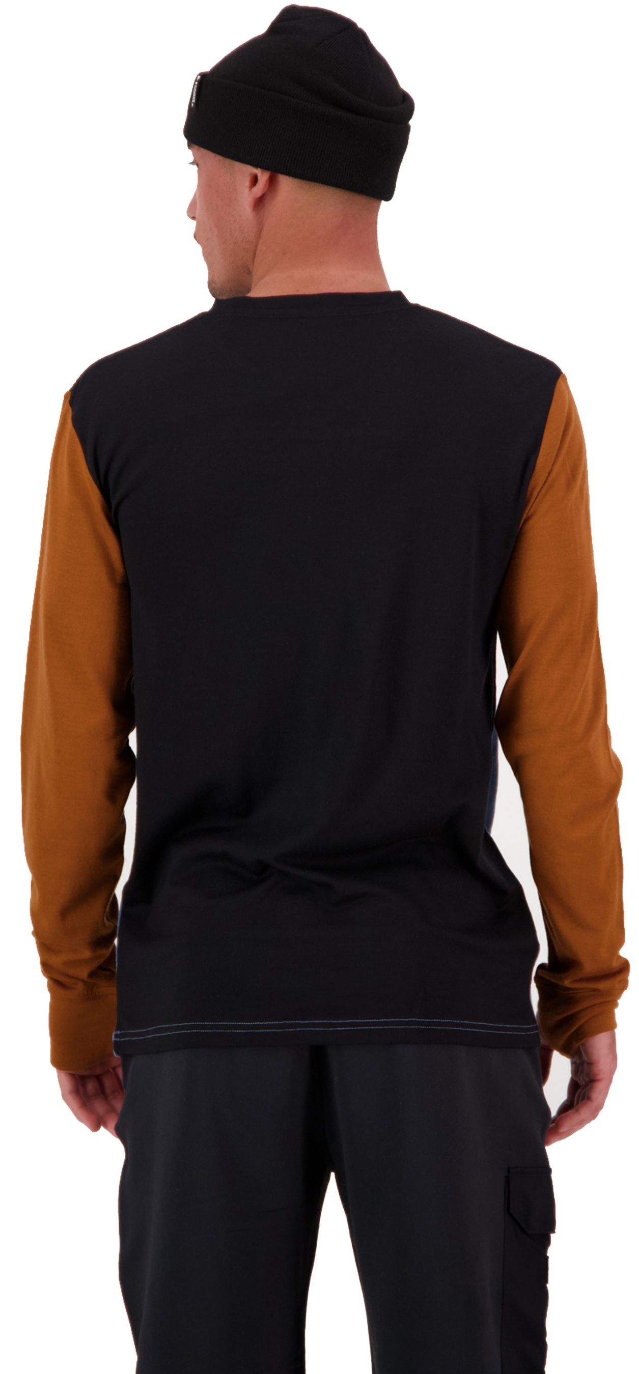 YOTEI Herren-Merino-Langarmshirt / retro valley / XXL