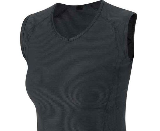 M BASE LAYER Damen-Funktionssinglet / schwarz / 34