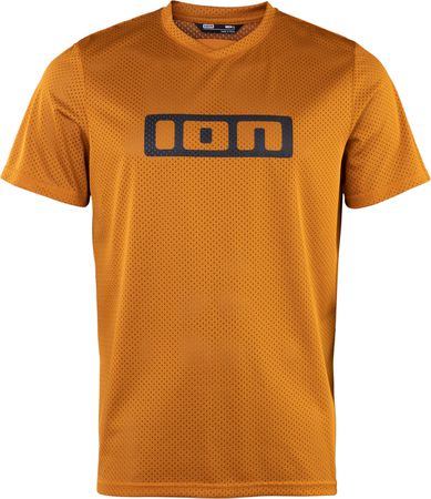 LOGO Herren-Kurzarmshirt / rocky orange / S