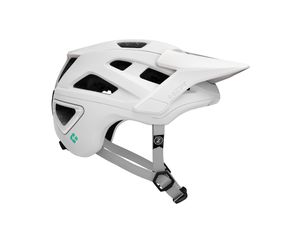 LAZER Unisex MTB Jackal KinetiCore Helm / matte full white / L