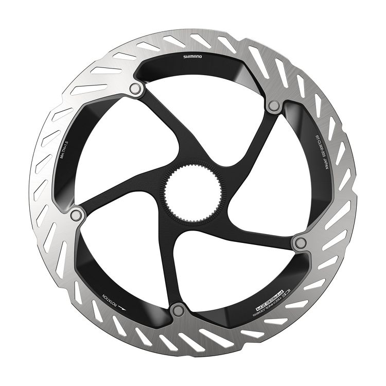 DURA-ACE/XTR RT-CL900 Bremsscheibe / schwarz/silber / 203mm