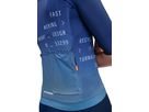 PRISTINE PRINT Damen-Kurzarmtrikot / gradient turmaline / L