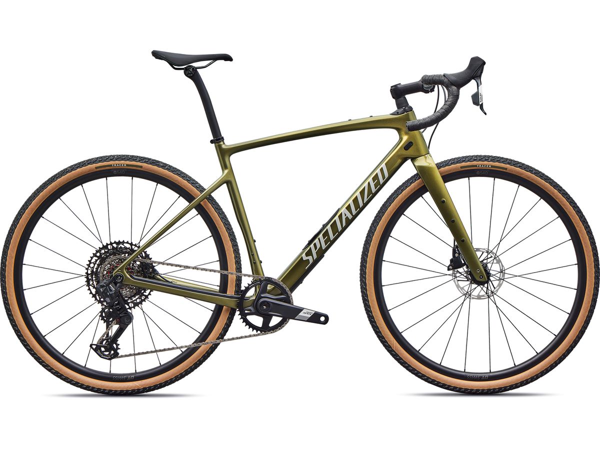 DIVERGE 4 COMP Gravelbike / green metallic / 54 CM