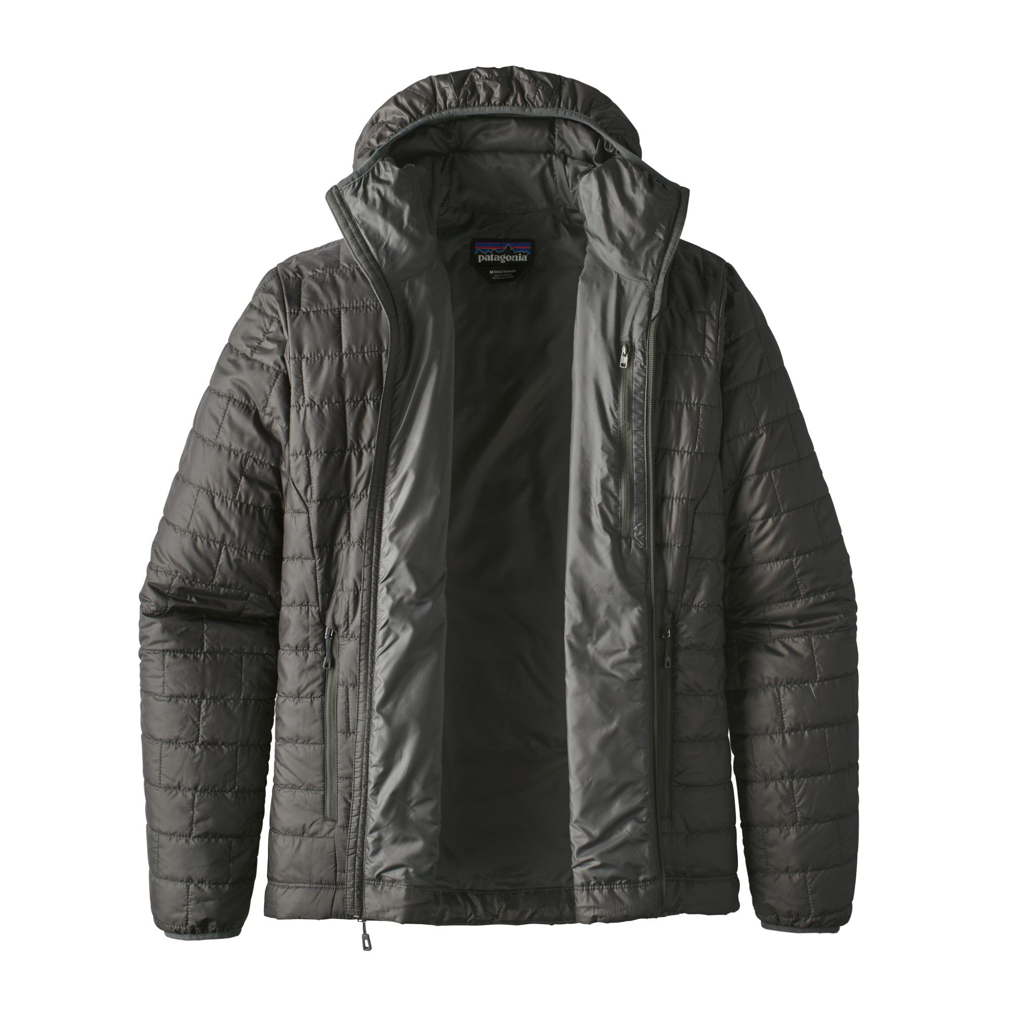 NANO PUFF Herren-Loftjacke / forge grey / S