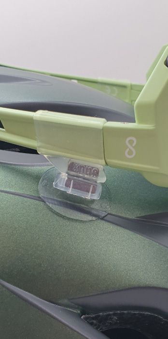 STIQX magnetische Brillenhalterung / transparent / M
