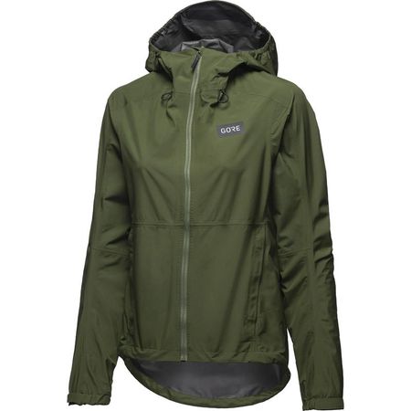 ENDURE GTX Damen-Regenjacke / utility green / 34