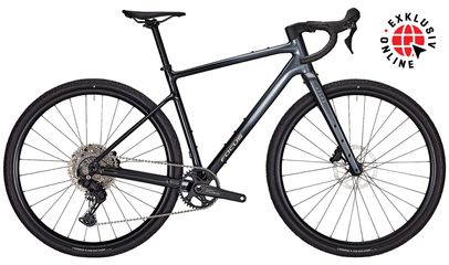 ATLAS 6.7 Gravelbike / Steelgrey/Diamondblack / S