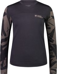 REDWOOD ENDURO Damen-Langarmshirt / shale/fragments / M