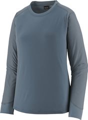 DIRT CRAFT Damen-Langarmshirt / utility blue / XL