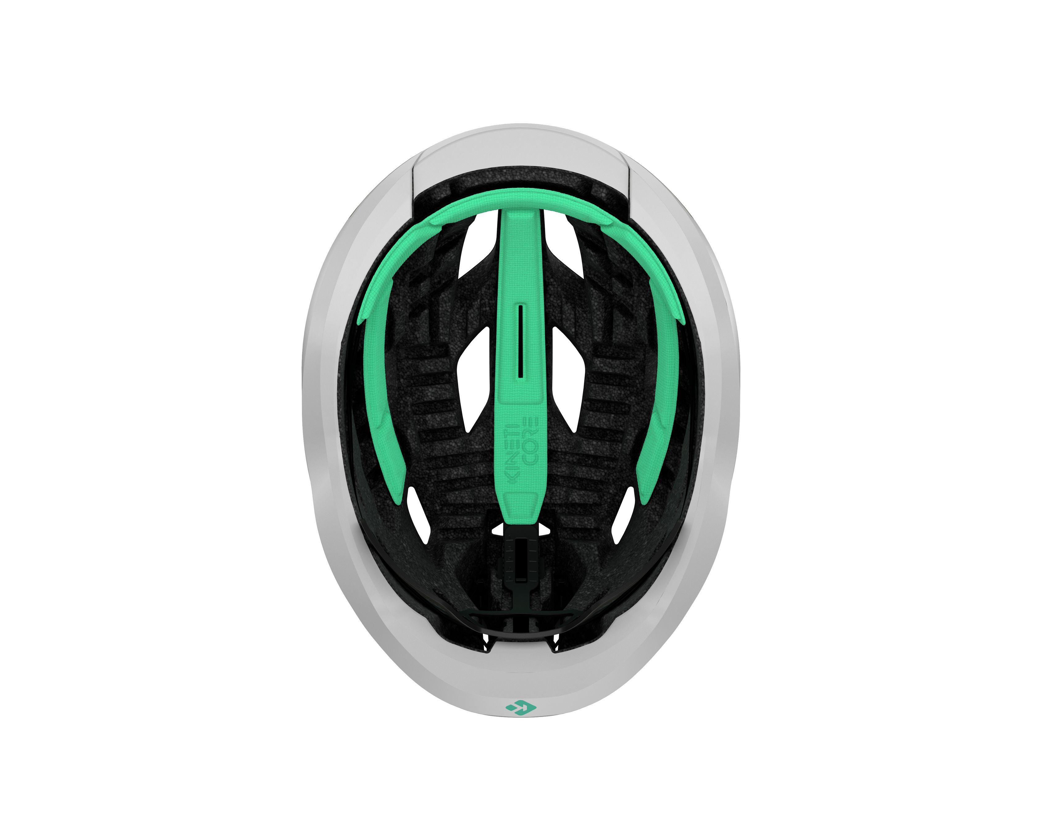 LAZER Unisex Road Strada KinetiCore Helm / matte full white / L