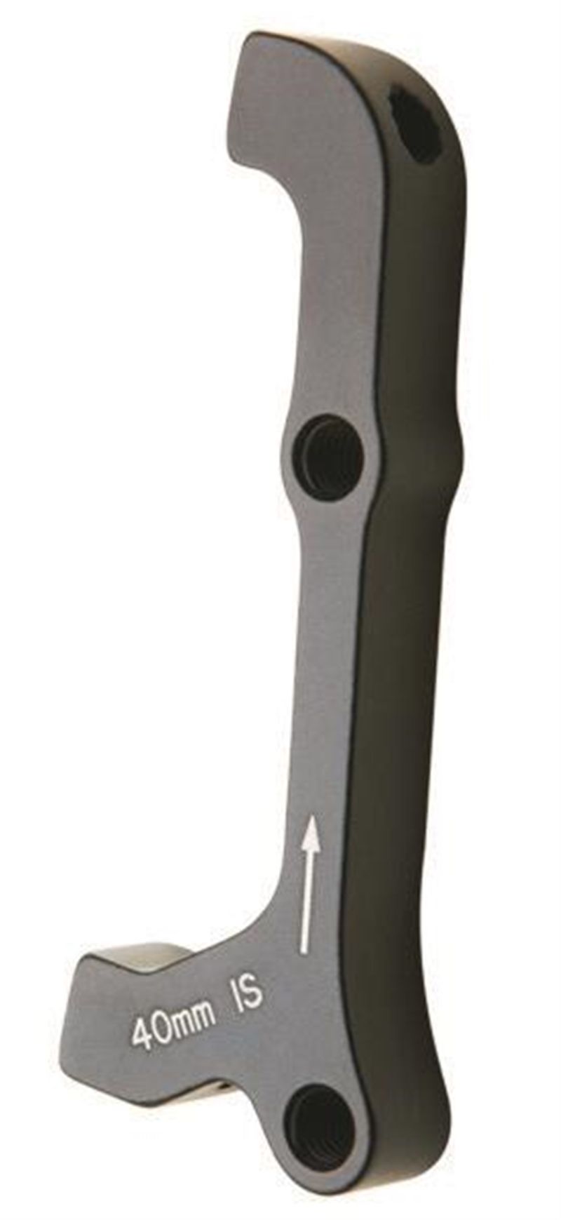 DISC-ADAPTER, +40mm, Bremse PM; Gabel/Rahmen IS / schwarz