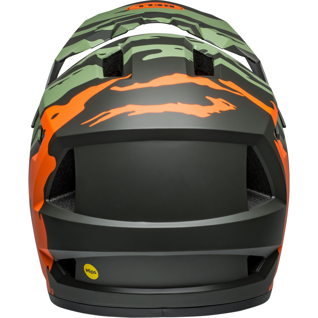 Sanction II DLX MIPS Helmet / matte dark green/orange / XL 59-61