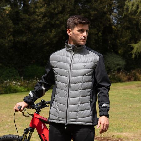 REFLECT 360 PLATIUM Herren-Loftjacke / reflective/black / S