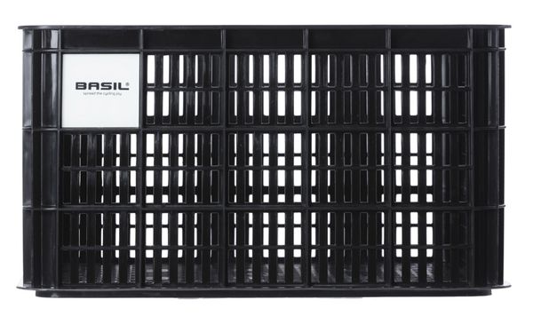 Fahrradkiste Crate / schwarz / 40 l, 49 cm, 38 cm, 26 cm