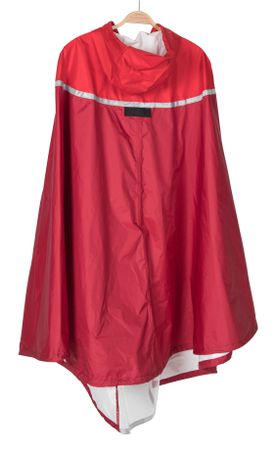 WINDOW 2.1 Unisex-Regenponcho / red/dark red / S/M