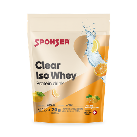 CLEAR ISO WHEY Protein-Shake, Beutel 450g / ORANGE-YUZU