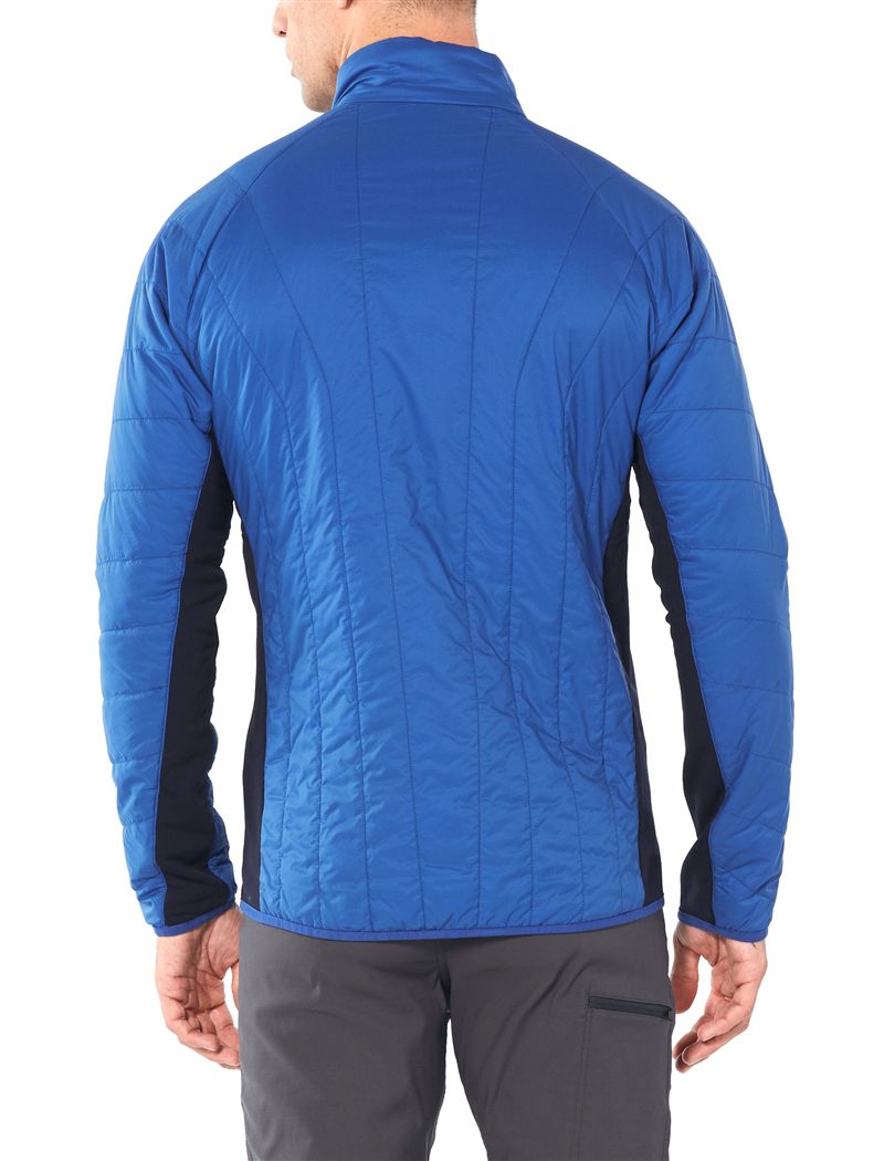 HYPERIA HYBRID Herren-Loftjacke / blau / S