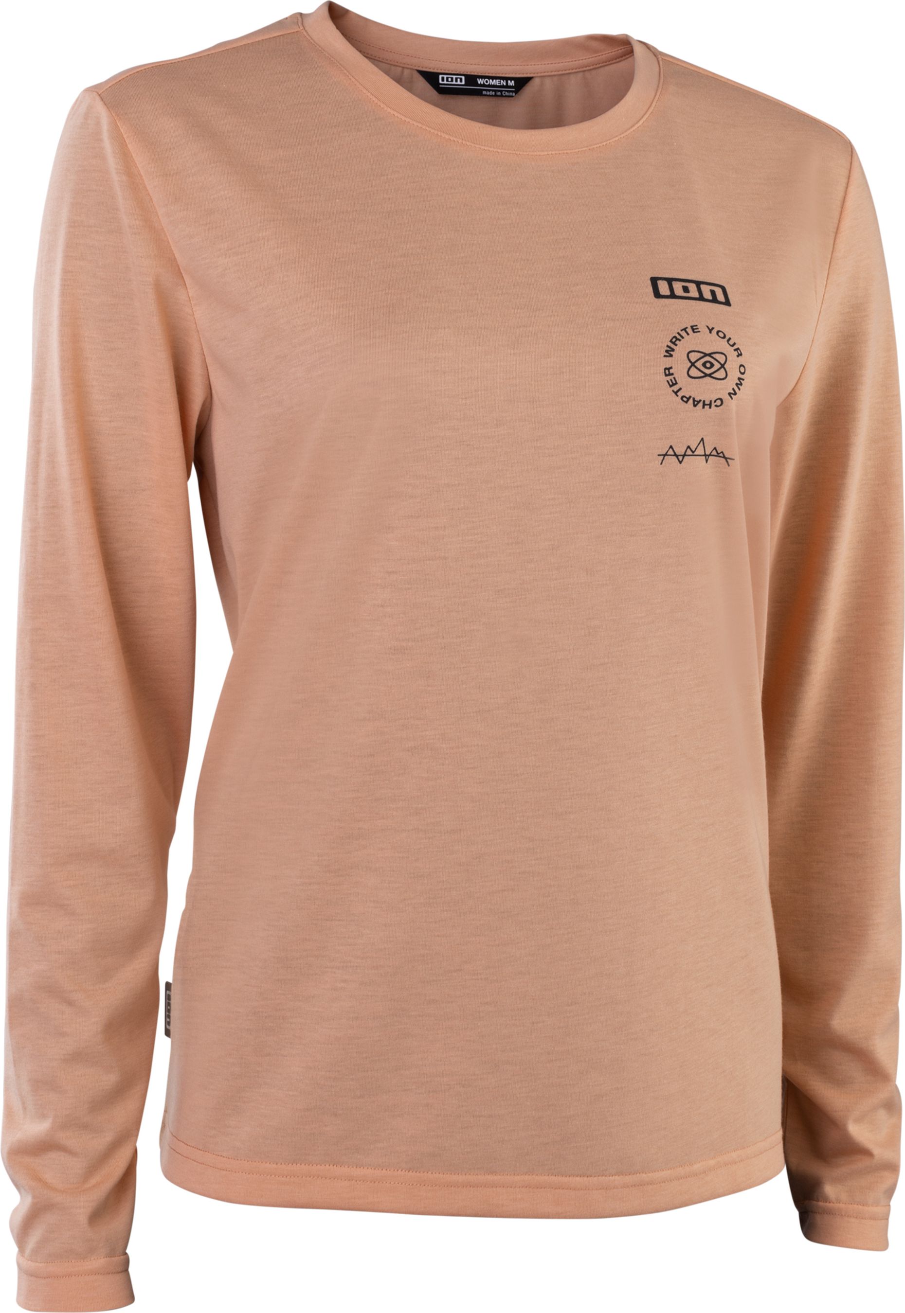 S IONIC DR Damen-Langarmshirt / coral bloom / 34