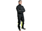 GLIDEWHEEL GTX Herren-Regenhose / black/neon yellow / L