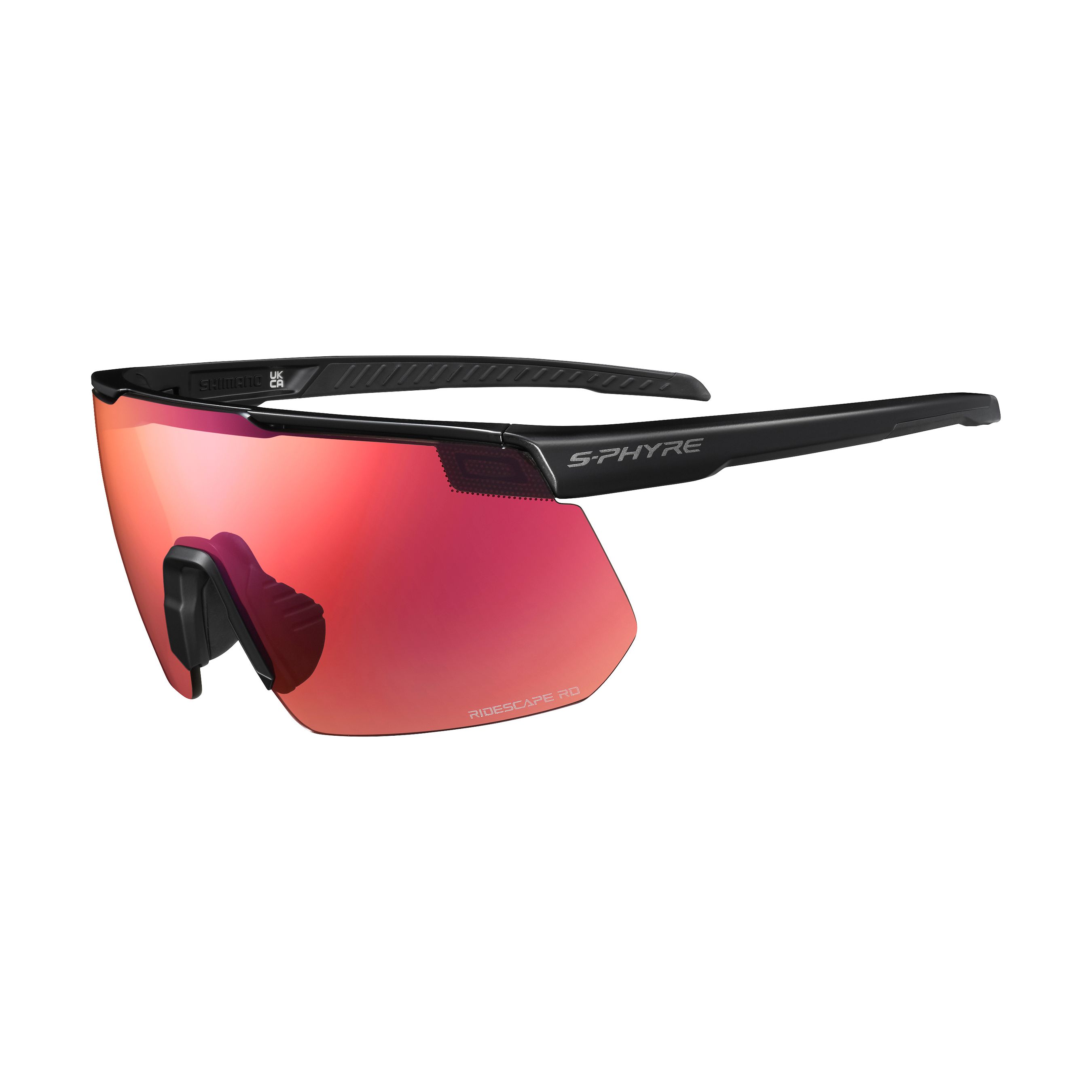 Unisex Brille S-PHYRE RD m / matte black / ridescape rd