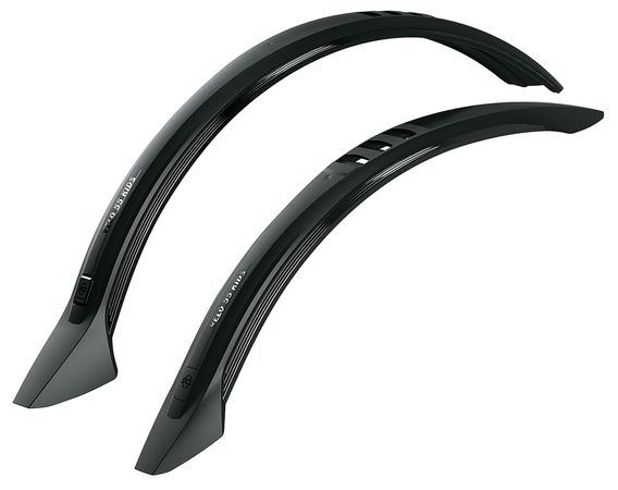 Steckschutzblechgarnitur Velo 55 Kids 20 schwarz / schwarz