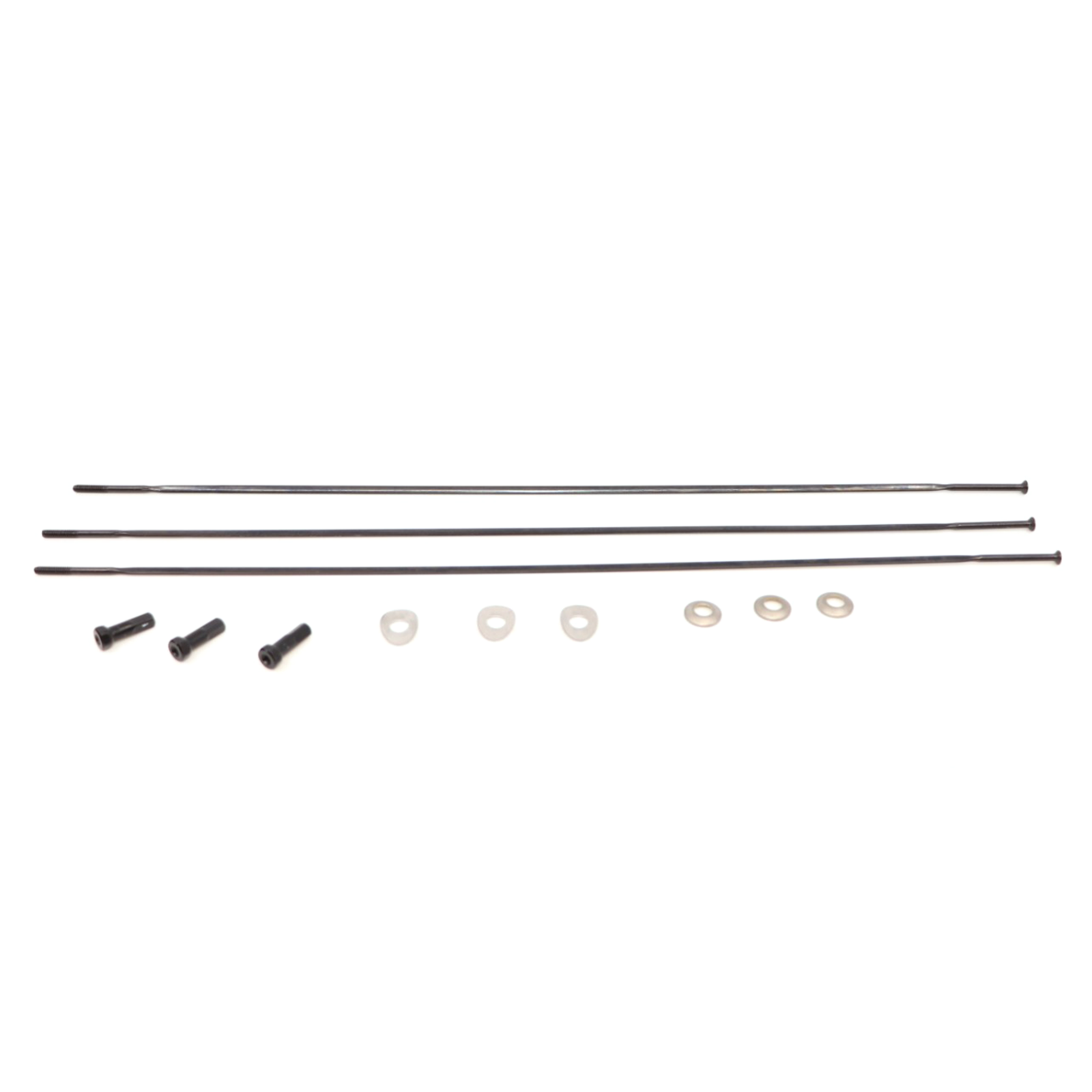 Spoke and Nipple 258mm CX-Ray Straight Pull Qty 3 / black
