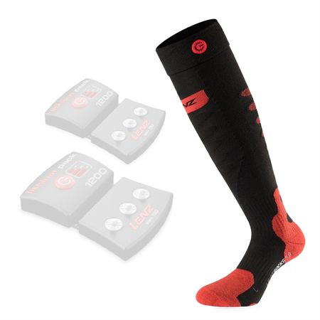 HEAT-SOCK 5.0 (TOE CAP) Heizsocken / schwarz / XL