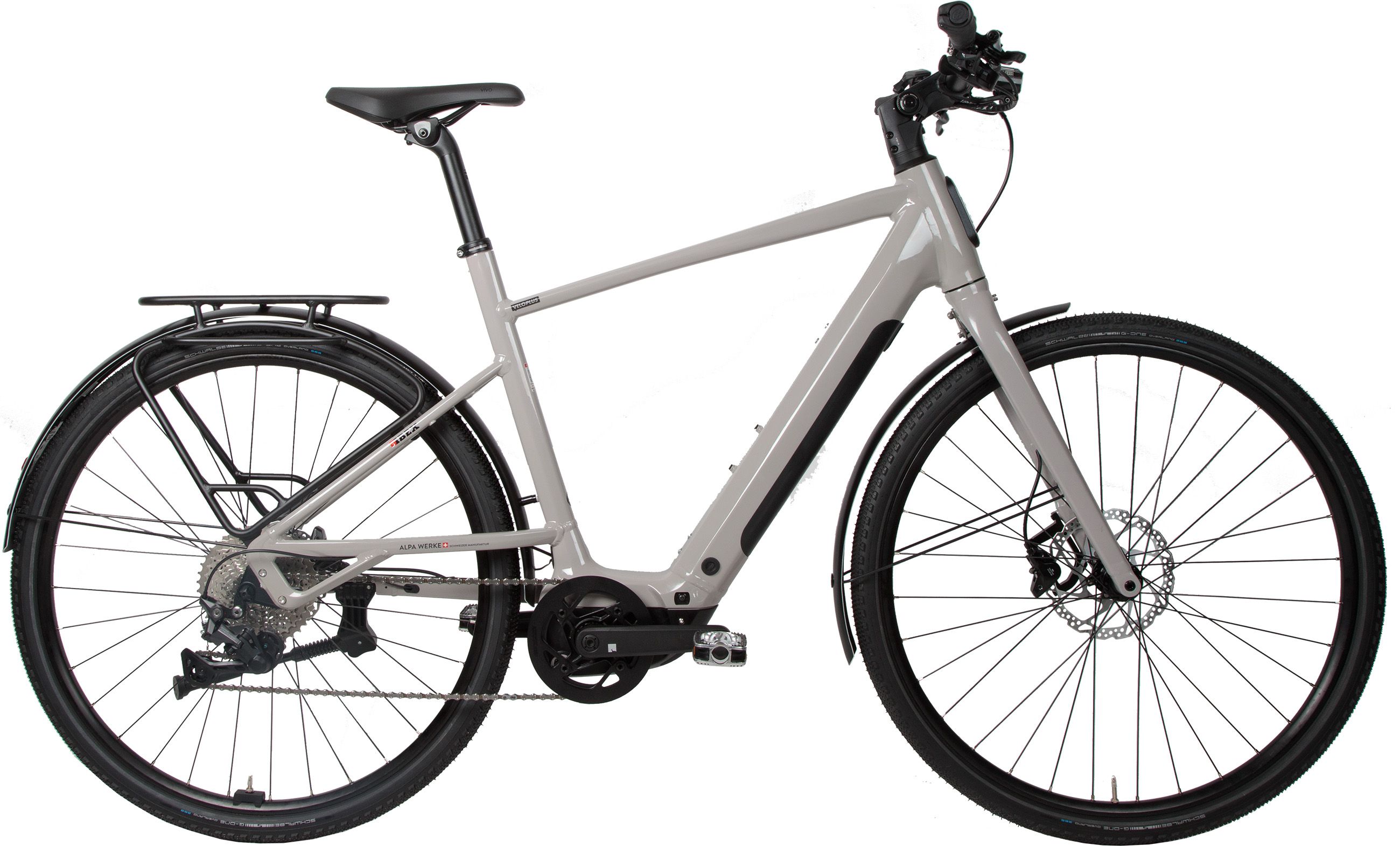 EJUNGLE HERO GTS E-City- und Alltagsvelo / Ash glanz pure / 48cm