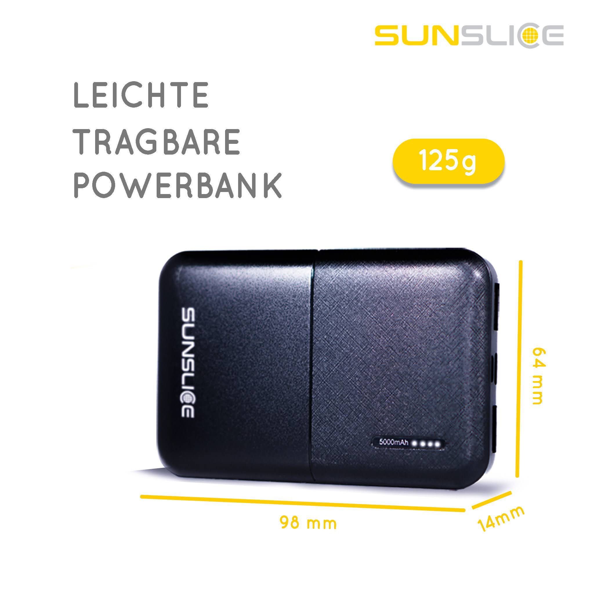 GRAVITY Powerbank / black / 5000mAh, 16.5W
