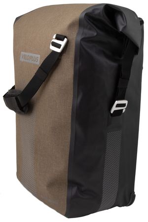 PIAZZA GRANDE Hinterradtasche / kaffee reflektierend
