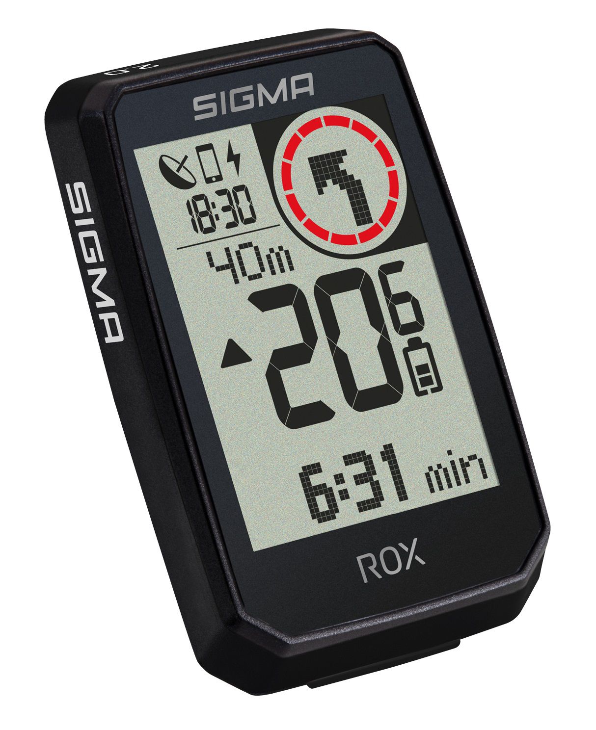 Sigma Computer ROX 2.0 GPS Set / schwarz