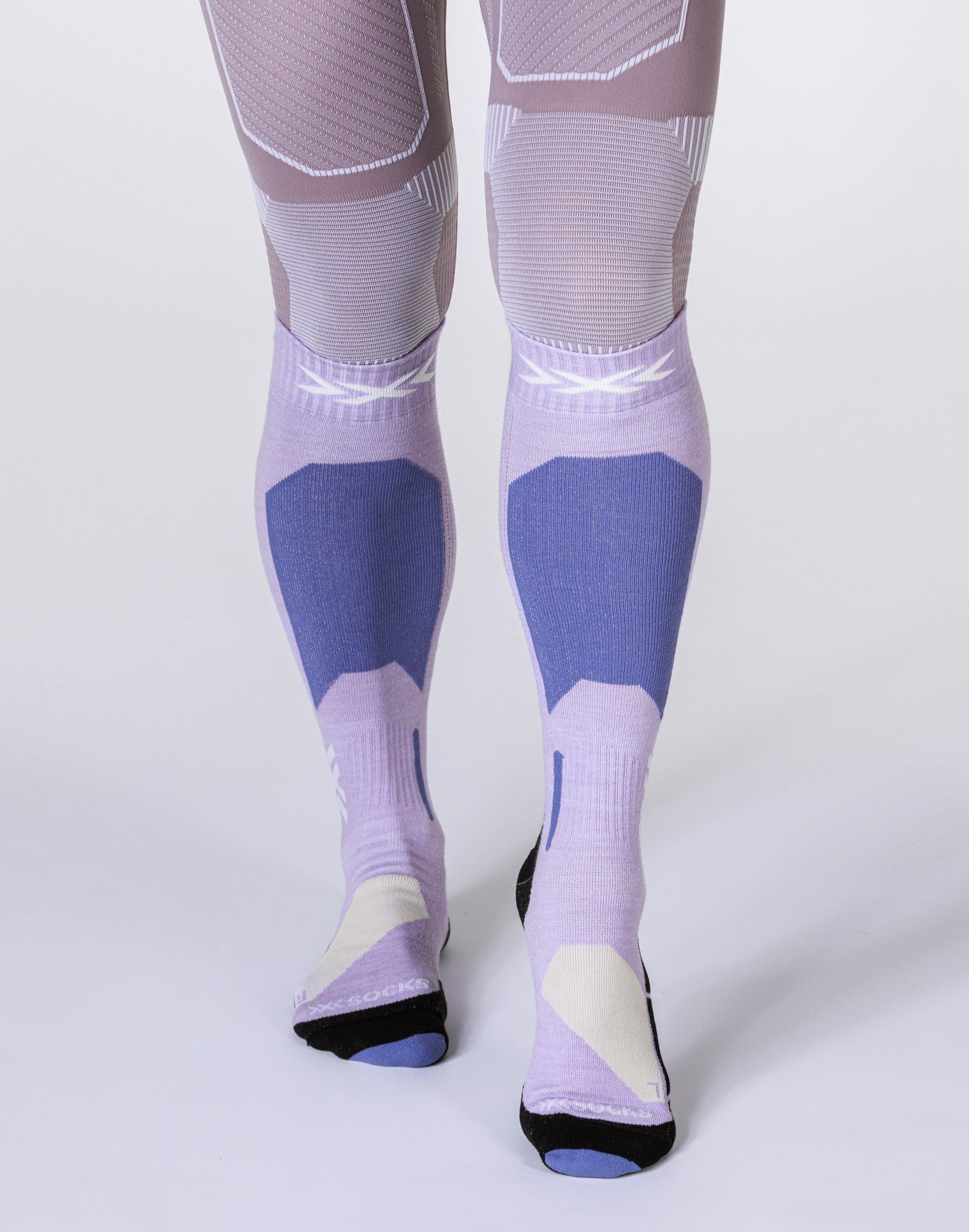 Men Ski Discover Merino OTC / muted lavender/light sand / 45-47