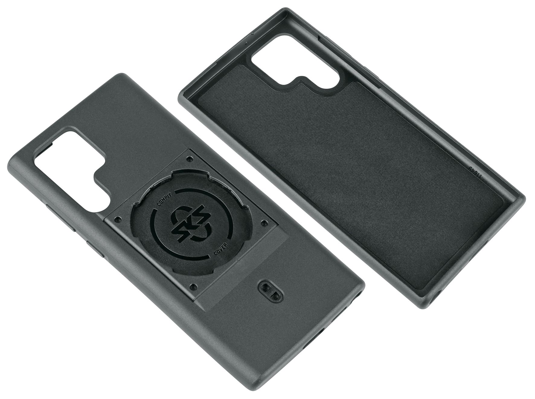 Cover Compit schwarz / schwarz / Samsung S22 Ultra