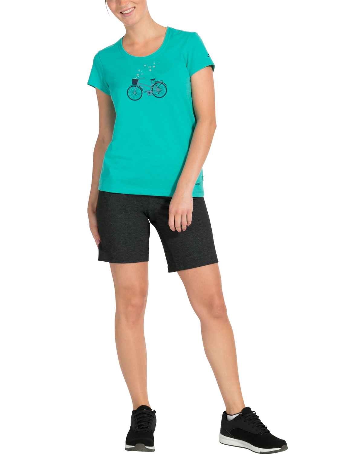 CYCLIST Damen-Kurzarmshirt  - Hauptansicht