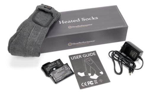 THIN Heizsocken / grau / L=42-44