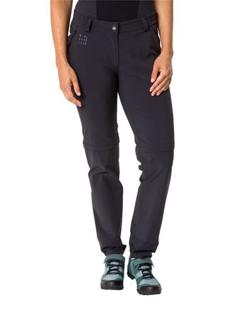 YARAS Damen-Zip-off-Tourenhose / black / 38