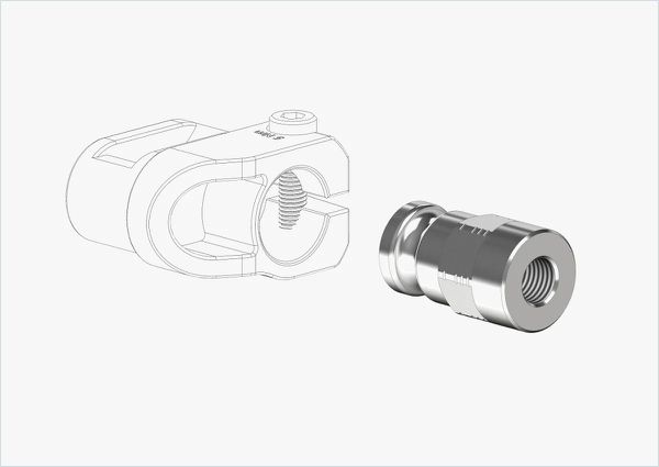LEGGERO BECCO Vollachsenadapter für FOURMI / M10x1.0