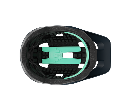 LAZER Unisex MTB Lupo KinetiCore Helm / matte navy blue