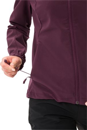 WINTRY IV Damen-Softshelljacke / cassis / 44