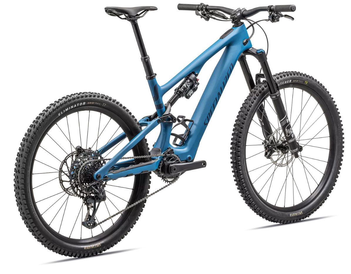 LEVO SL COMP CARBON GEN2 E-MTB Fully / satin mystic blue mystic blue metallic silver dust / S4