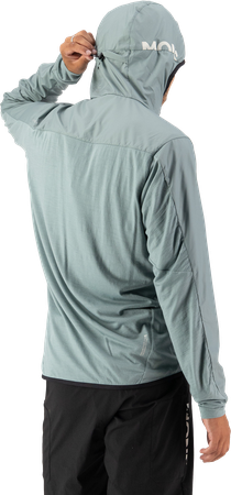 DIVERSION Herren-Merino-Windjacke / desert sage / S