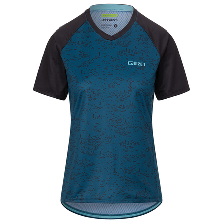 W Roust Jersey / harbor blue scree / S