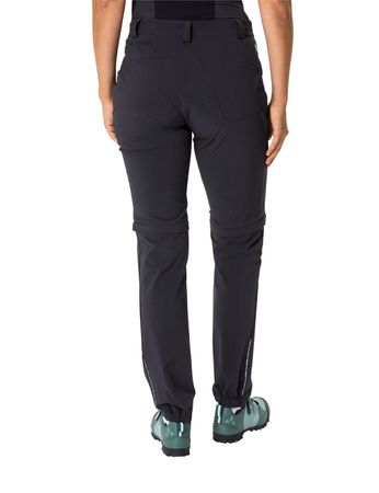 YARAS Damen-Zip-off-Tourenhose / black / 38