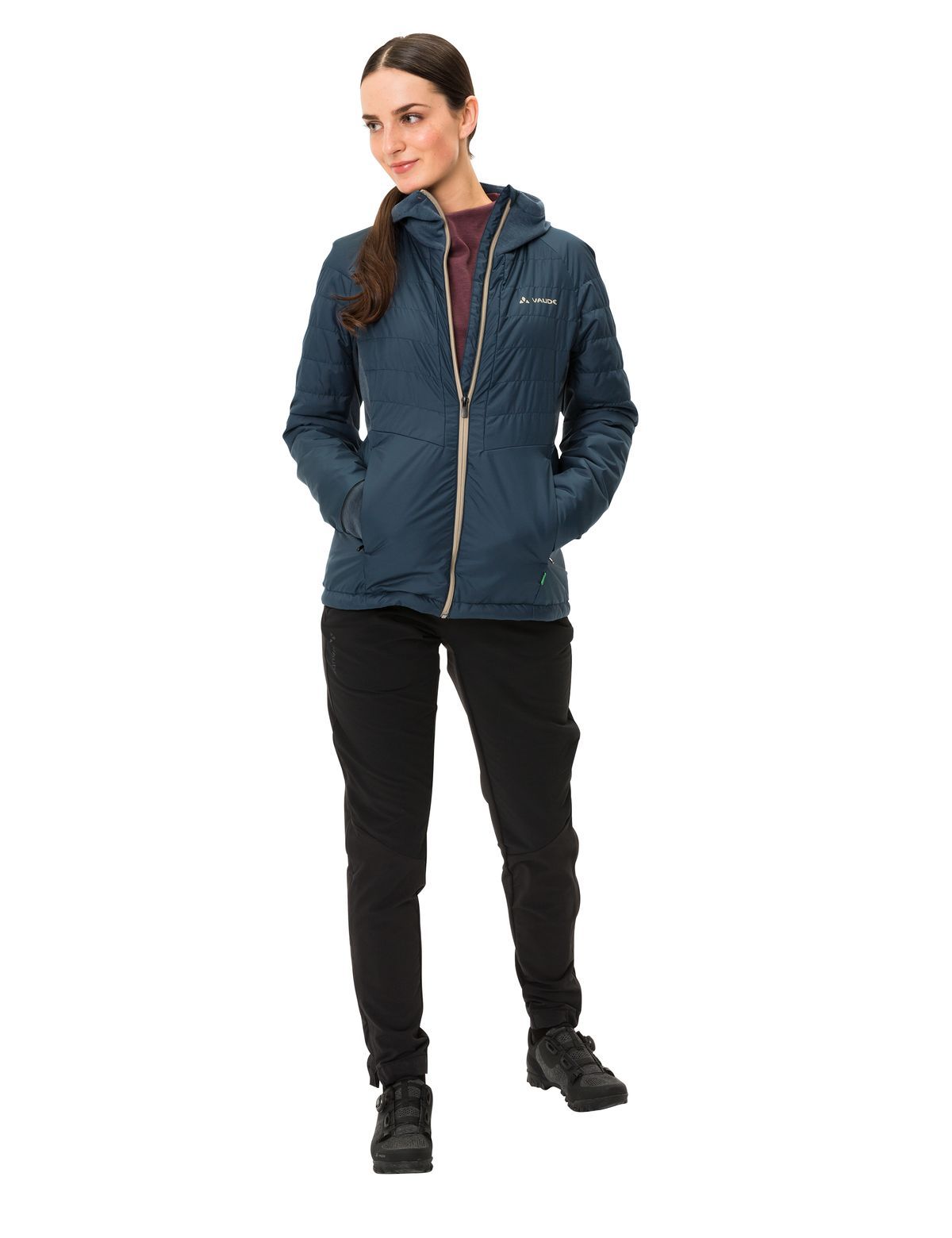 CYCLIST Damen-Loftjacke / dark sea / 36
