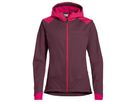 QIMSA Damen-Softshelljacke / cassis / 36