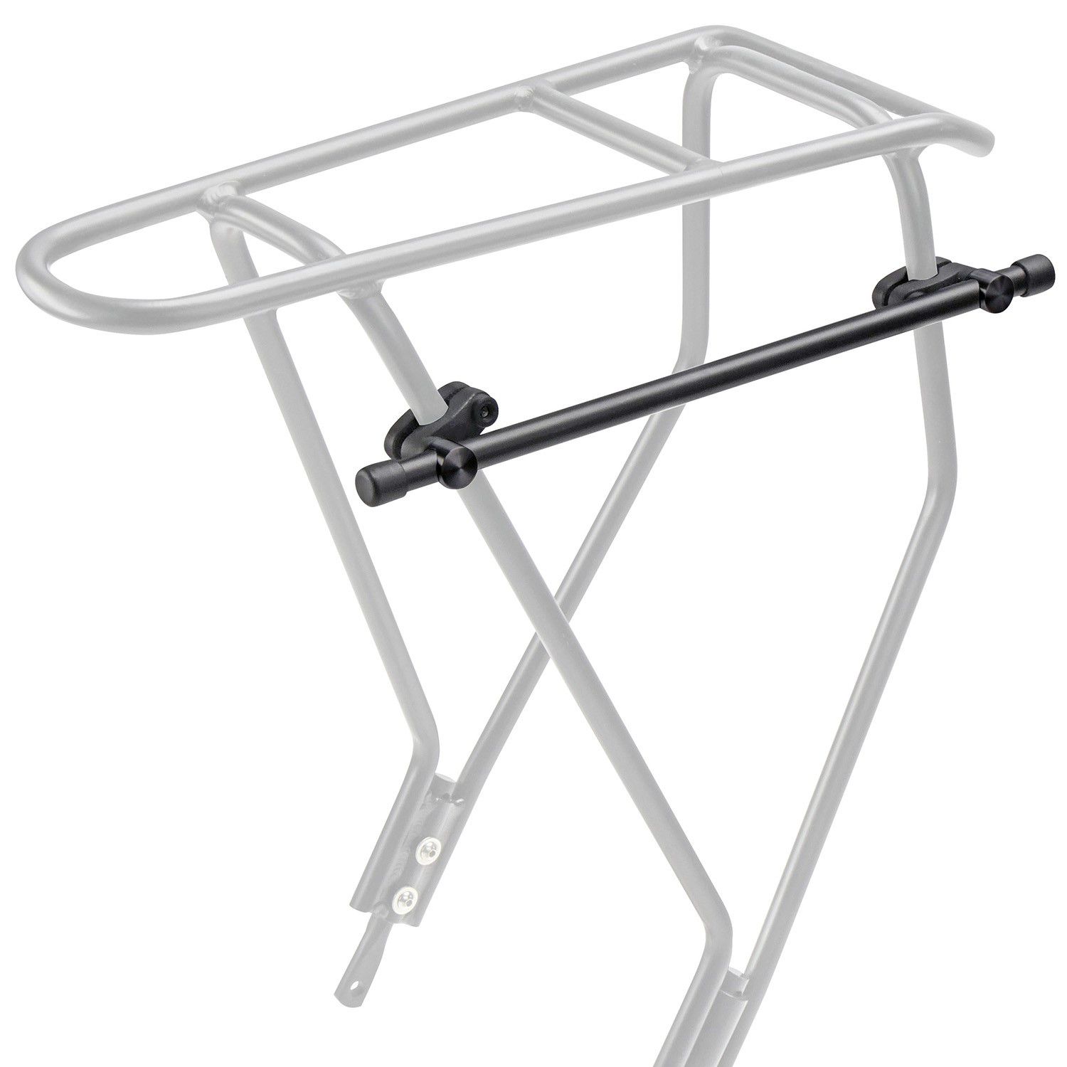 XTRA RAIL Gepäckträgerstrebe nachrüstbar / schwarz