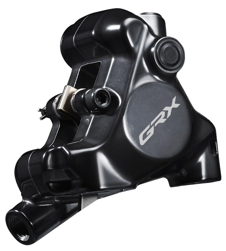 GRX RX-820 Bremssattel Flatmount / schwarz / hinten