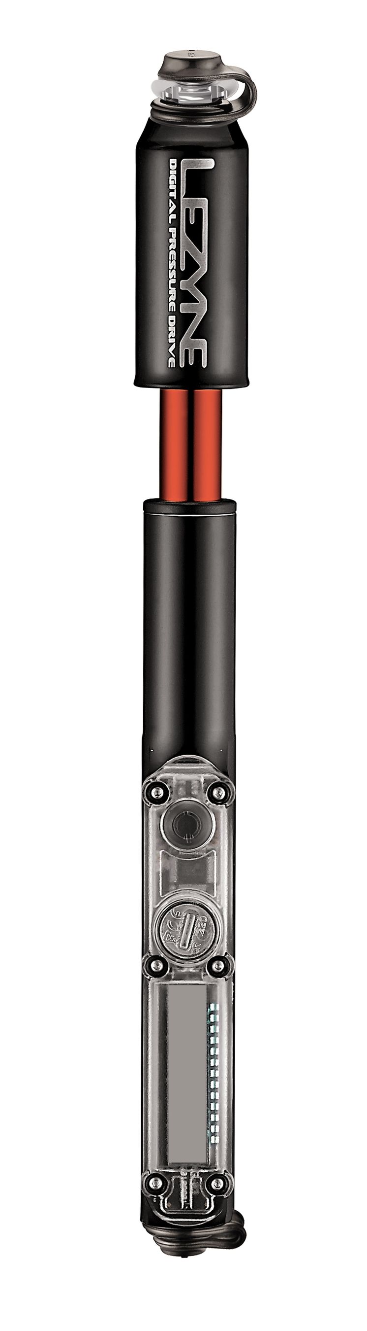 DIGITAL PRESSURE DRIVE Minipumpe mit digitalem Manometer / black gloss