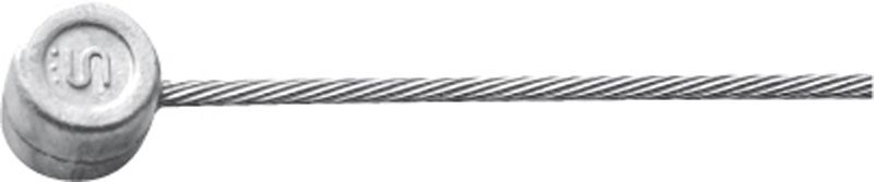 BREMSKABEL MTB 1.6 x 205 / 350 cm, rostfrei / silber / 205 cm